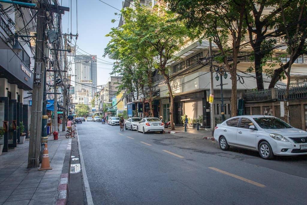 P4 Silom Large 2Beds Full Kitchen Wifi 4-6Pax Apartamento Banguecoque Exterior foto